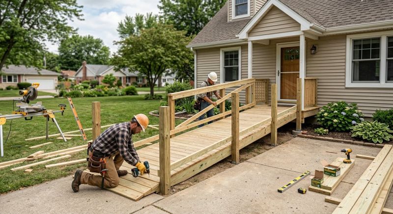 Stair Ramp Construction in Kansas City, KS